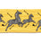 Scalamandre Zebras Embroidered Tape Yellow Trim Sample SCT33320003
