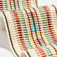 Scalamandre Amarna Embellished Tape Multi Trim SCT33360003
