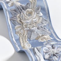 Scalamandre Reine Embroidered Tape Fountain Trim SCT33420003