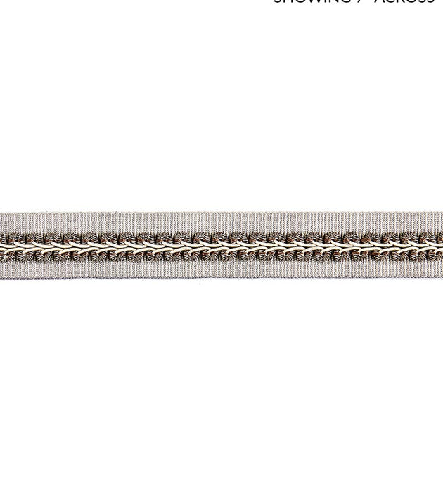 Scalamandre Cecile Gimp Tape French Grey Trim SCV12430003