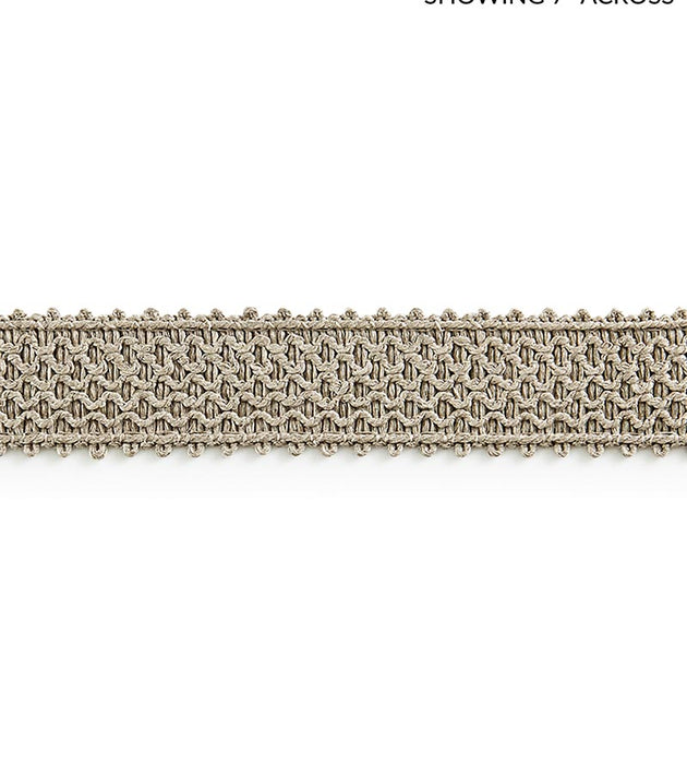 Scalamandre Ansa Linen Braid Natural Trim Sample SCV12450003