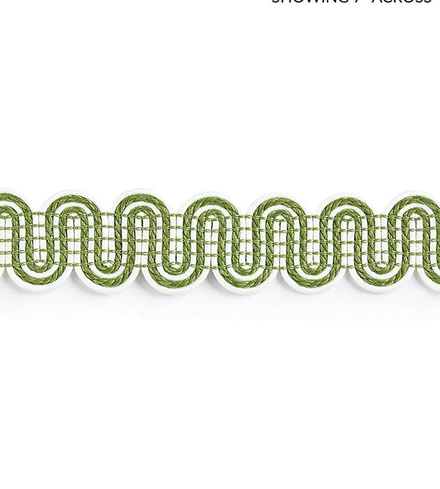Scalamandre Serpentine Braid Palm Trim Sample SCV12460003