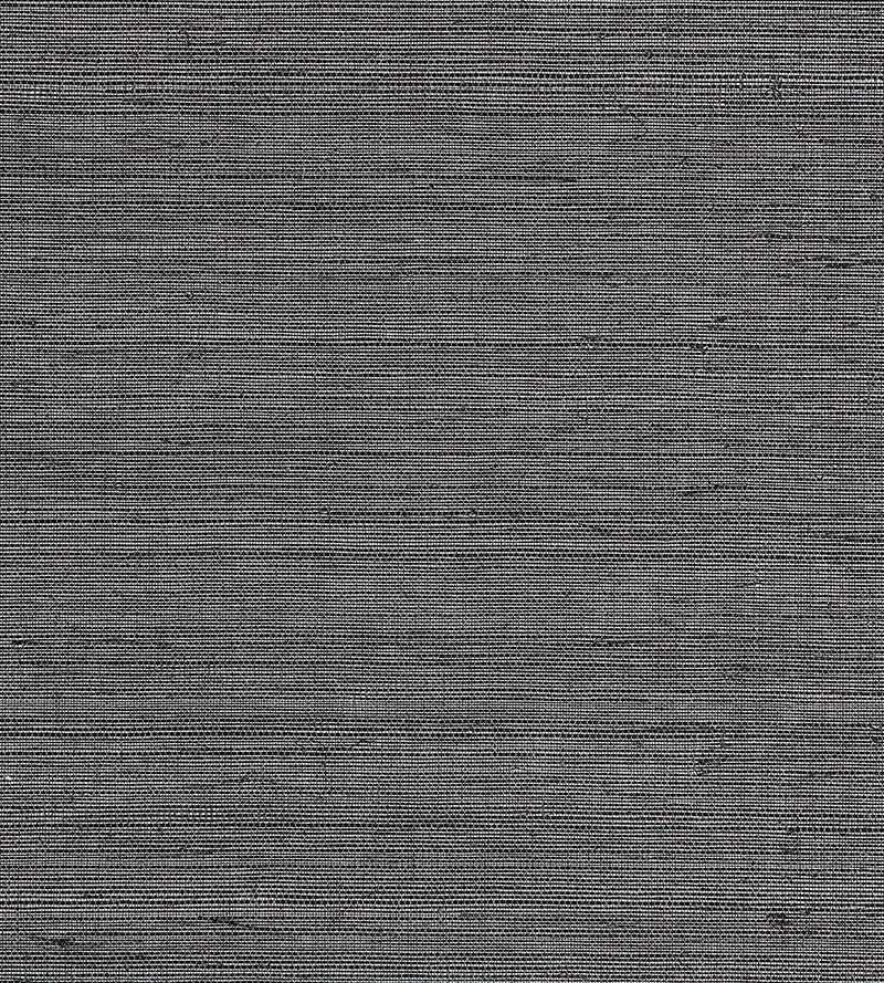 Scalamandre Metal Sisal Pewter Wallpaper Sample SCWP883380003