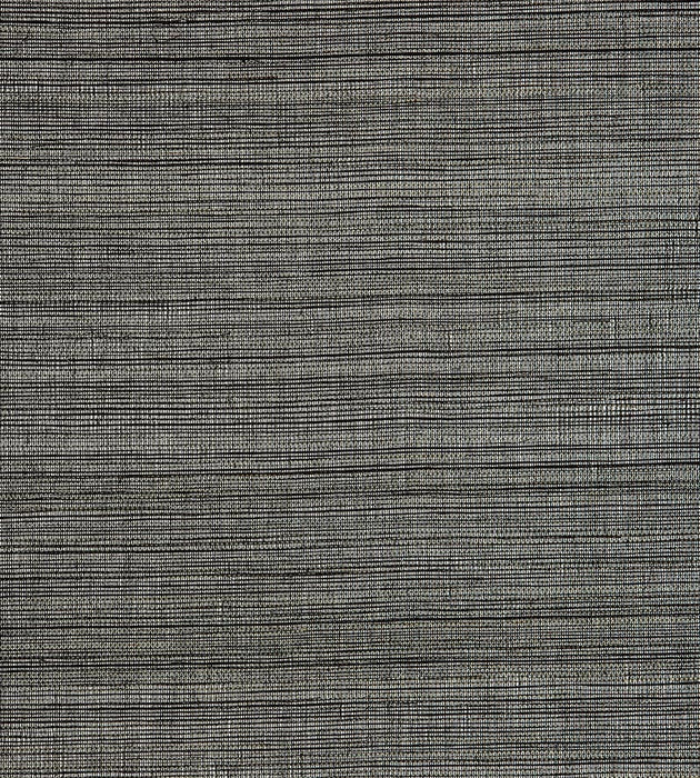 Scalamandre Strie Sisal Graphite Wallpaper Sample SCWP883390003