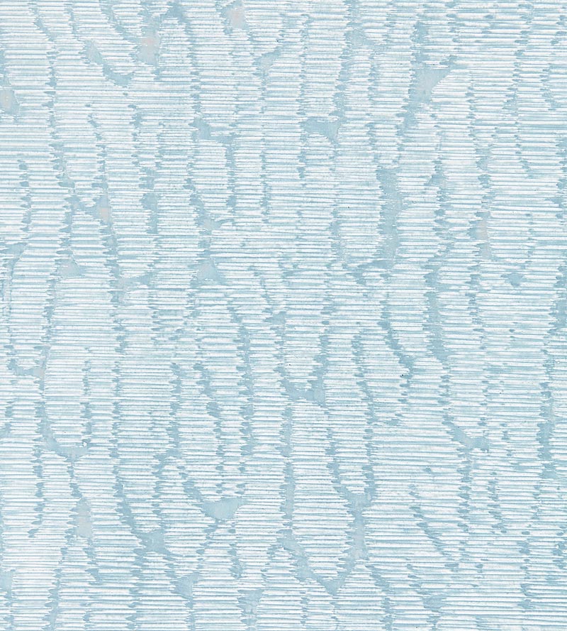 Scalamandre Rainshadow Blue Ice Wallpaper Sample SCWP883690003