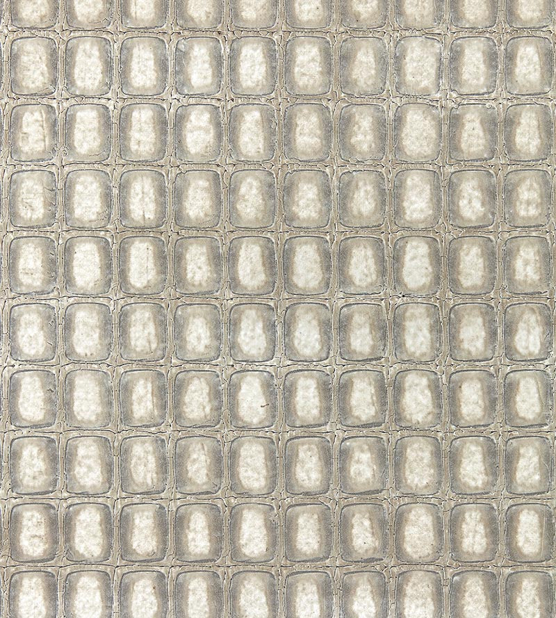 Scalamandre Tortoiseshell Pewter Wallpaper Sample SCWP883710003