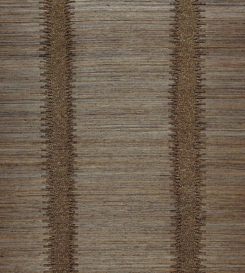 Scalamandre Veronica Beaded Grasscloth Copper Wallpaper Sample SCWP883860003