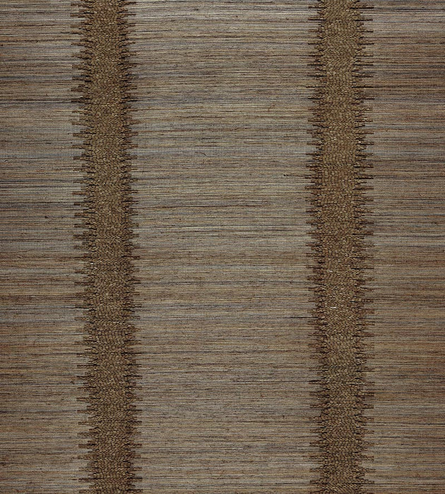 Scalamandre Veronica Beaded Grasscloth Copper Wallpaper Sample SCWP883860003