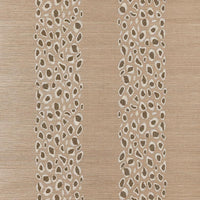 Scalamandre Catwalk Embellished Grasscloth Desert Wallpaper SCWP884460003