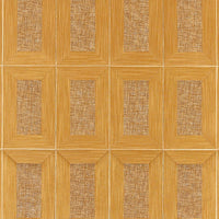 Scalamandre Libro - Woven Golden Wallpaper SCWP884740003