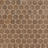 Scalamandre Andante Chocolate Wallpaper SCWP884770003