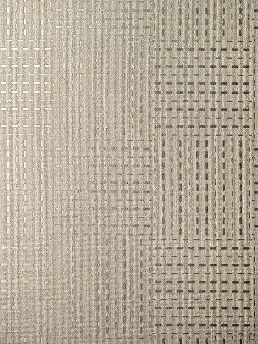 Scalamandre Checkmate Wallcovering Golden Taupe Wallpaper SCWP885290003