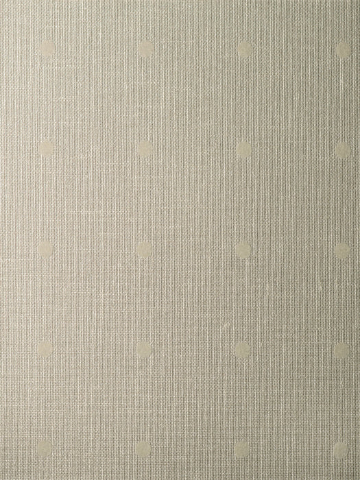 Scalamandre Flocked Point Wallcovering Sand Wallpaper Sample SCWP885410003