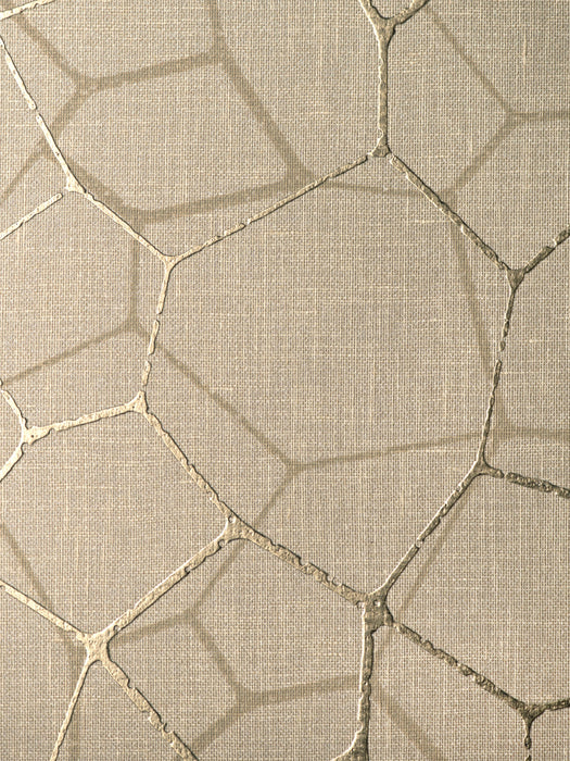 Scalamandre Lattice Wallcovering Flax Wallpaper SCWP885420003