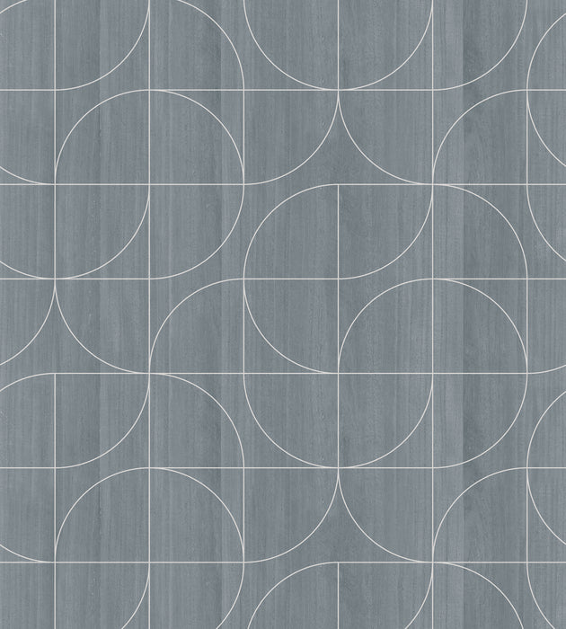 Scalamandre Vibrato Silver Sky Wallcovering Sample SCWP885490003