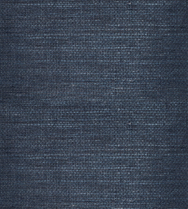 Scalamandre Taj Sisal - Ground Indigo Wallcovering Sample SCWP88555G0003