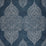 Scalamandre Taj Embroidered Sisal Indigo Wallcovering Sample SCWP885550003
