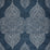 Scalamandre Taj Embroidered Sisal Indigo Wallpaper Sample SCWP885550003