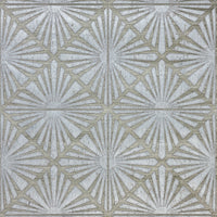 Scalamandre Milan Diamond Grasscloth Pewter Wallpaper SCWP885560003