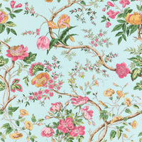 Scalamandre Persephone Spring Sky Wallpaper SCWP885630003