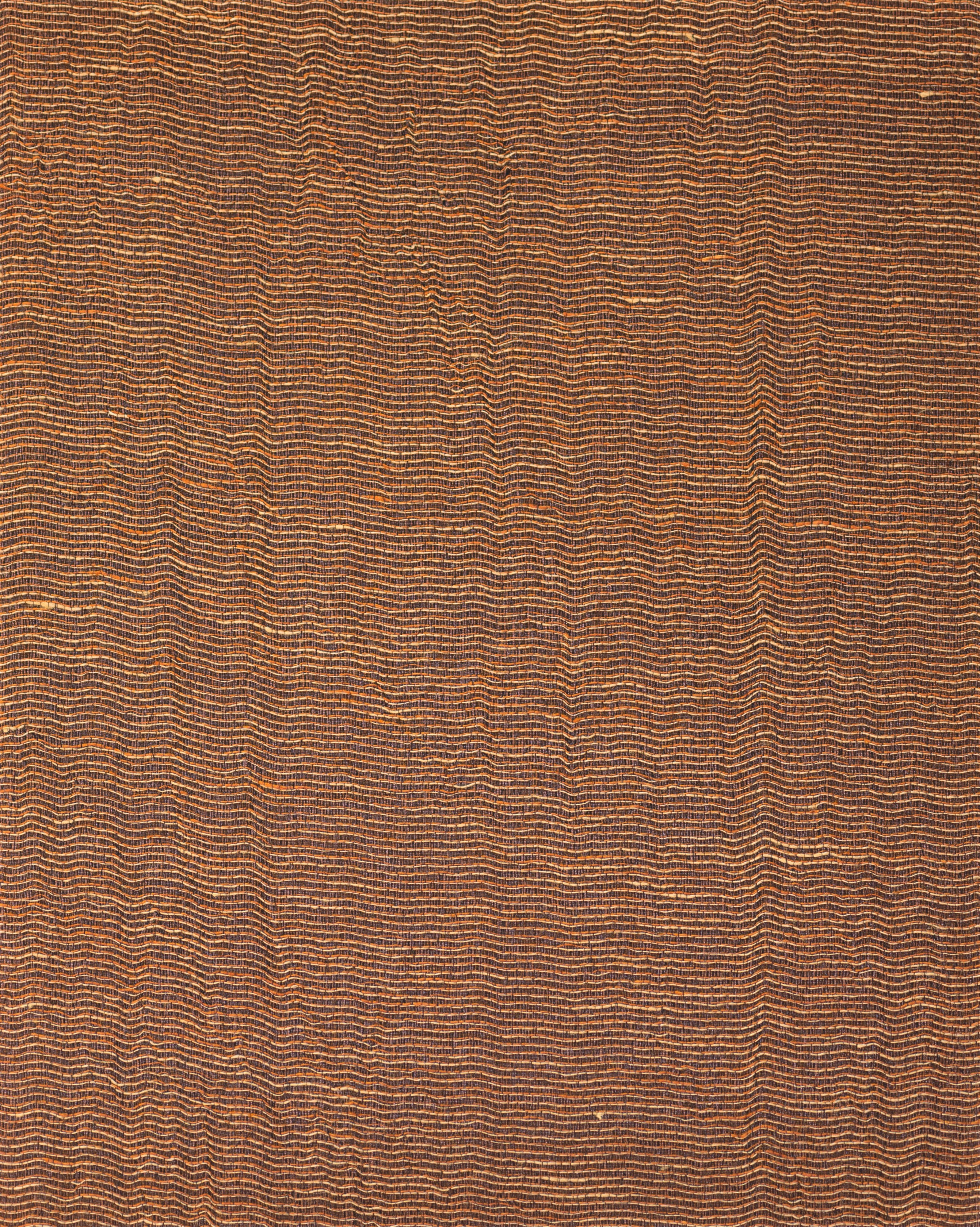Scalamandre Aditi Crush Sienna Wallpaper SCWP885810003