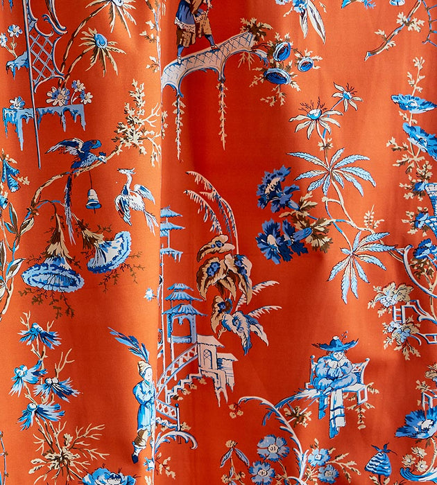 Scalamandre Nanjing Mandarin Fabric Sample SC165520004