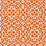Scalamandre Anshun Lattice Persimmon Fabric Sample SC165590004