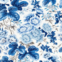 Scalamandre Highgrove Linen Print Porcelain Fabric SC165950004