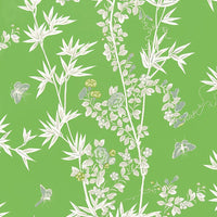 Scalamandre Jardin De Chine Jade Fabric SC166080004