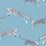 Scalamandre Leaping Cheetah Cotton Print Cloud Nine Fabric Sample SC166340004