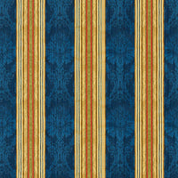 Scalamandre Santa Margarita Multi On Cobalt Fabric SC261660004
