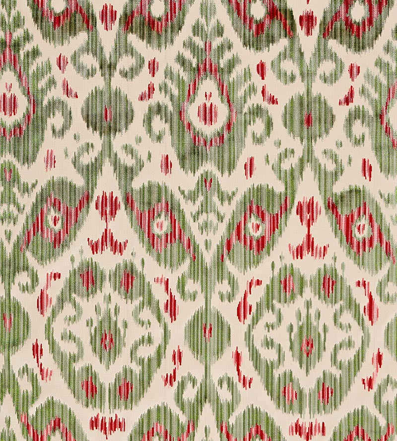 Scalamandre Tashkent Velvet Spring Green Fabric Sample SC270150004