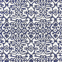 Scalamandre Kediri Indigo Fabric SC270570004
