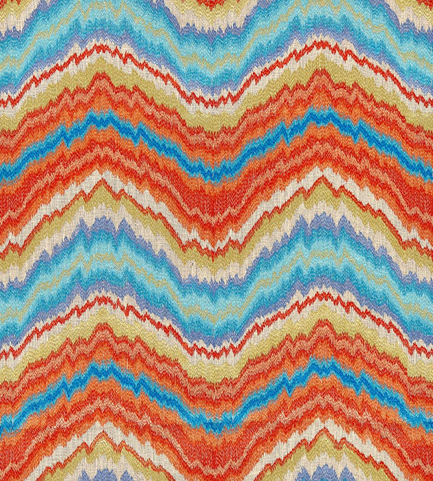 Scalamandre Bergamo Embroidery Spice Market Fabric Sample SC270960004