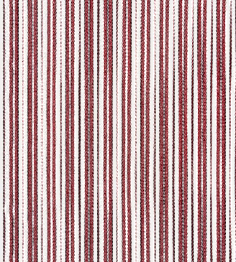 Scalamandre Devon Ticking Stripe Currant Fabric Sample SC271150004