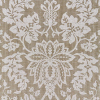 Scalamandre Metalline Damask Smoke Fabric SC271360004