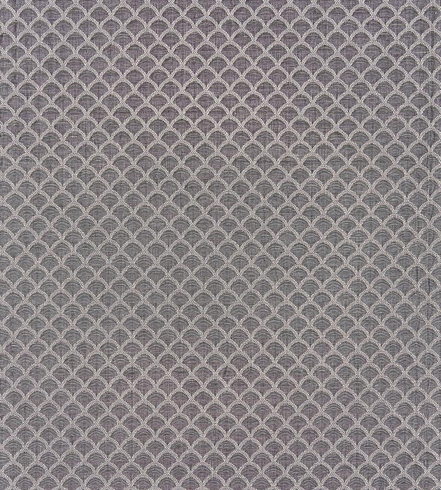 Scalamandre Scallop Weave Smoke Fabric Sample SC271370004