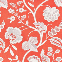 Scalamandre Kensington Embroidery Coral Fabric SC271510004