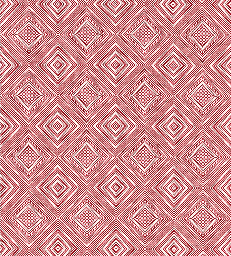 Scalamandre Antigua Weave Hibiscus Fabric Sample SC271970004