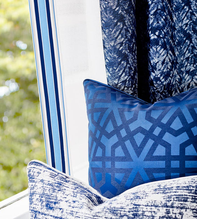 Scalamandre Lisbon Weave Indigo Fabric Sample SC271980004