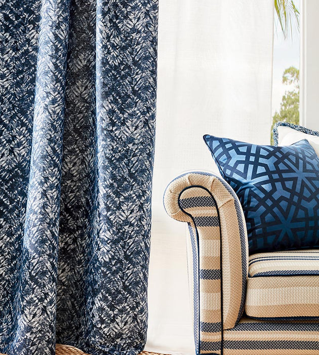 Scalamandre Fiji Weave Indigo Fabric Sample SC271990004