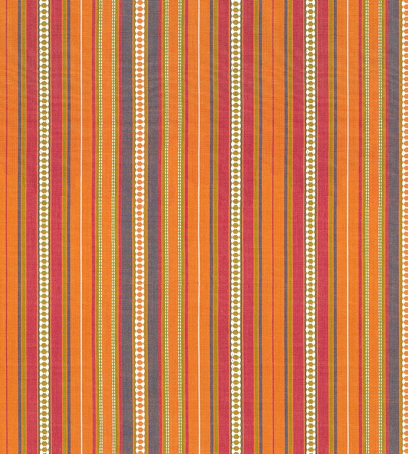 Scalamandre Nile Stripe Summer Citrus Fabric Sample SC272530004