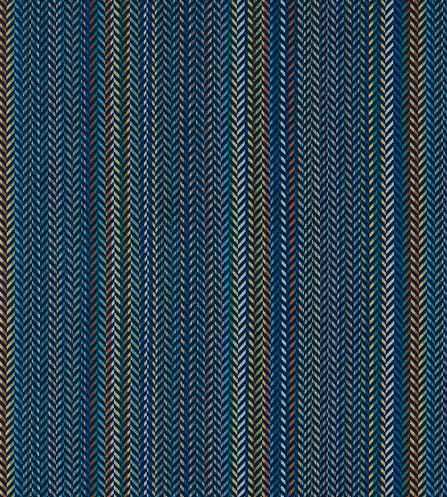 Scalamandre Arrow Stripe Cobalt Fabric Sample SC272540004