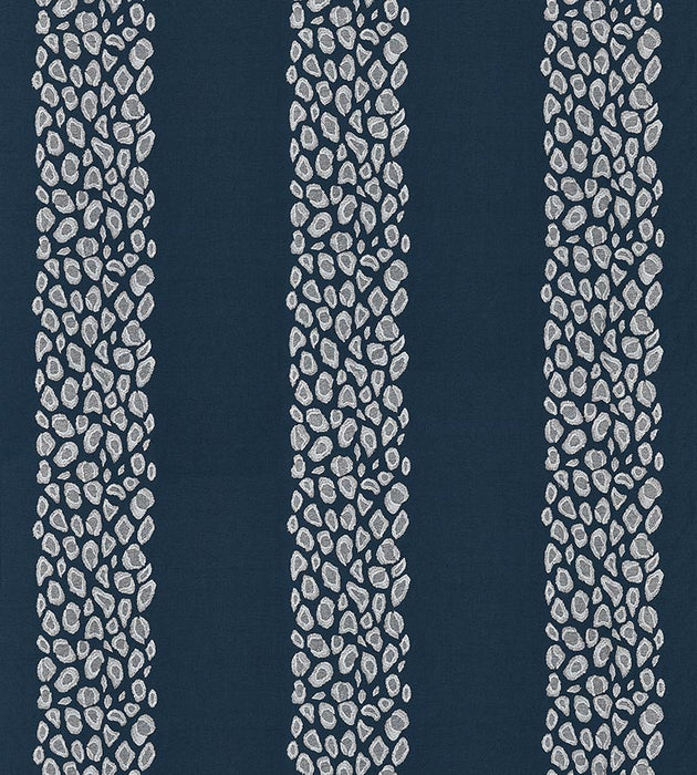 Scalamandre Catwalk Embroidery Midnight Fabric Sample SC272550004