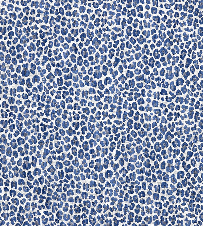 Scalamandre Backyard Bengal Cobalt Fabric Sample SC273160004