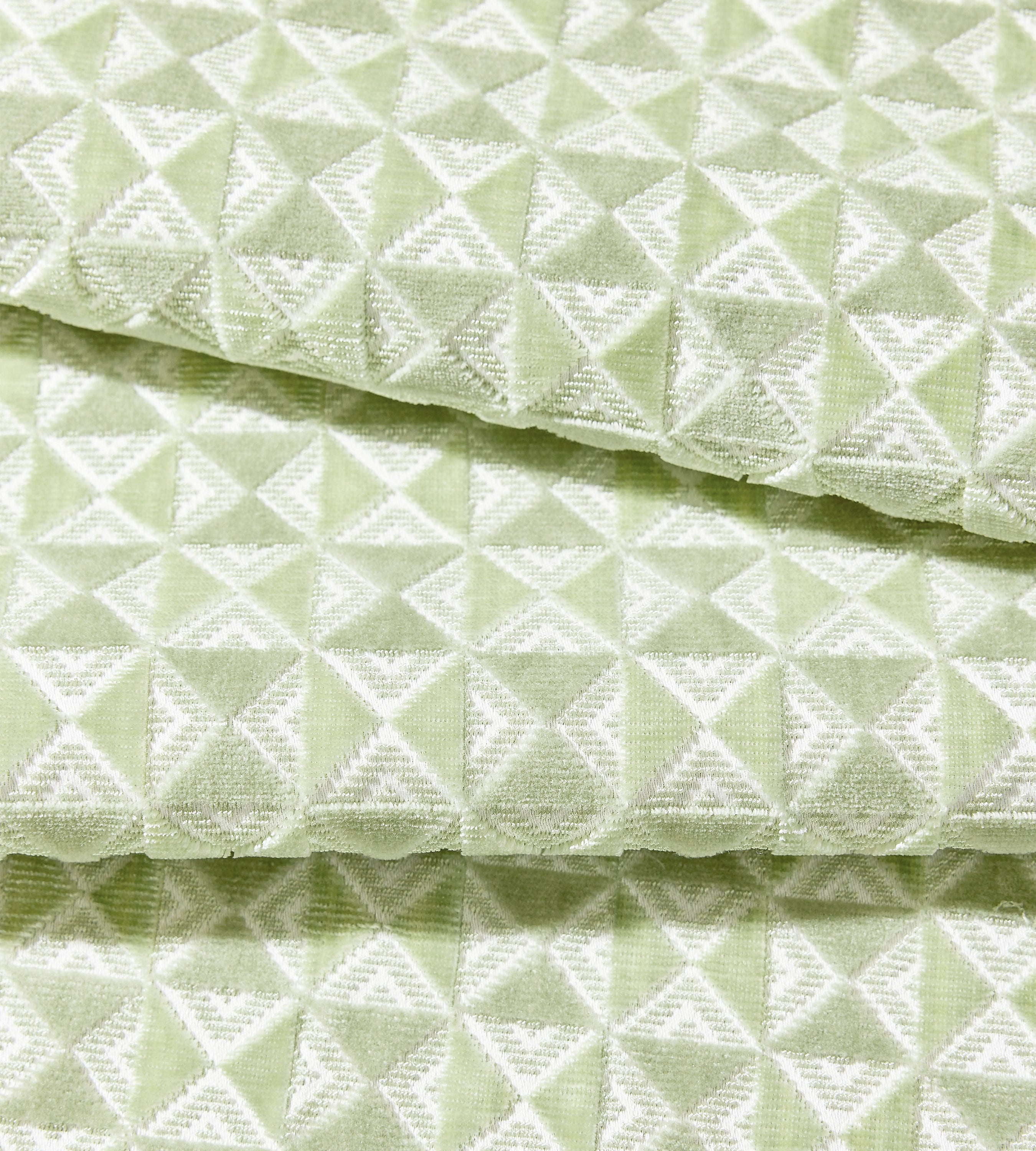 Scalamandre Parlor Velvet Pistachio Fabric Sample SC273240004