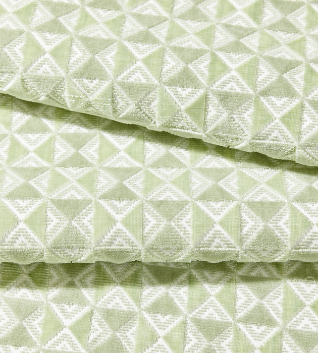 Scalamandre Parlor Velvet Pistachio Fabric Sample SC273240004
