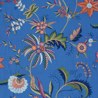 Scalamandre Seraphine Embroidered Silk Royal Multi Fabric SC273250004