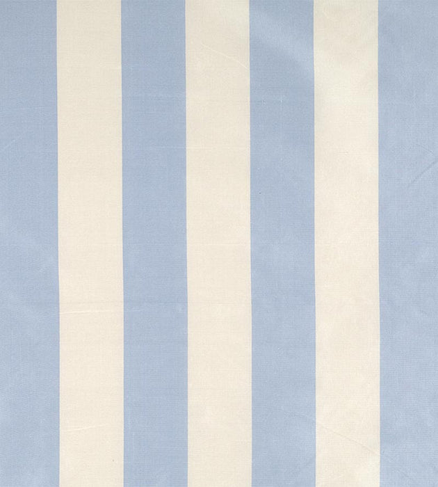 Scalamandre Cornwall Stripe Blue & Cream Fabric SC36196MM0004