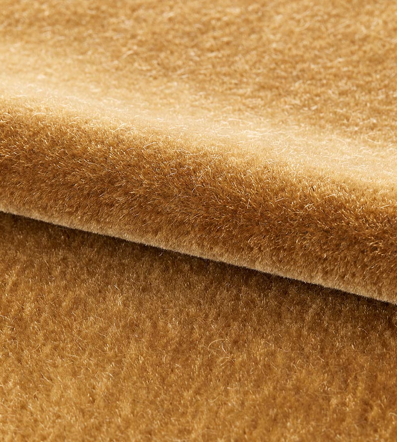 Scalamandre Asti Mohair Brown Sugar Fabric Sample SC363660004